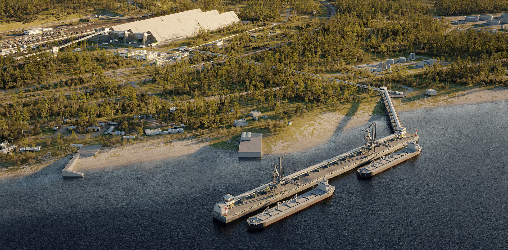 Строящийся порт под Приморском вызывает массу вопросов у экологов и местных жителей