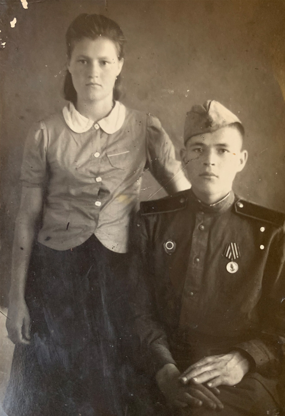 В 1943 году Елена Голубова работала в колхозе