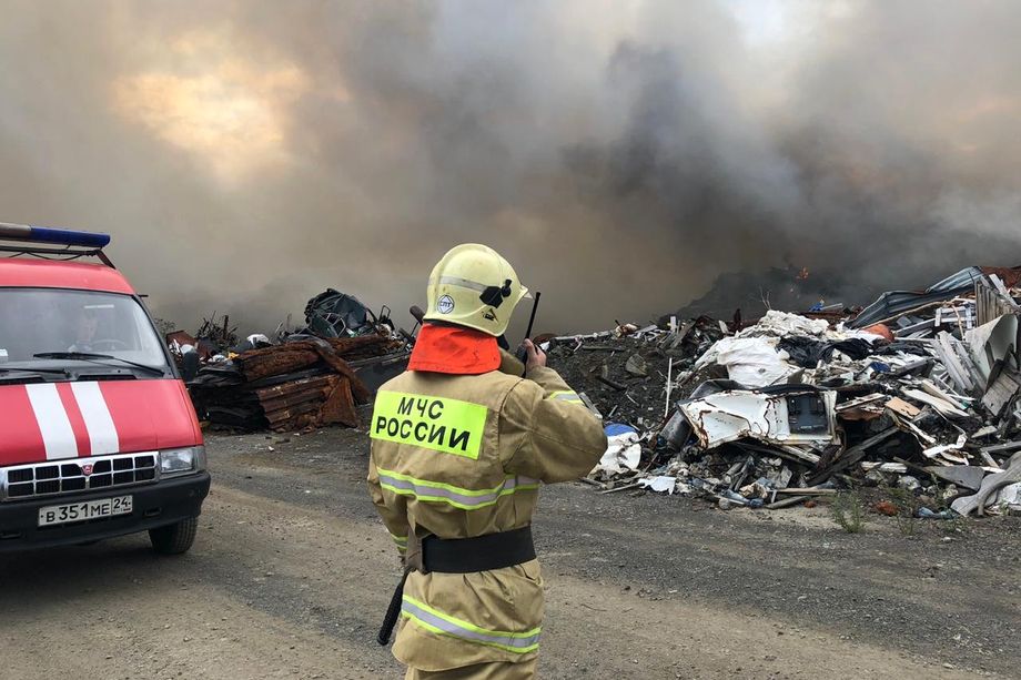 В ликвидации пожара задействовали 26 человек и 8 единиц техники.
