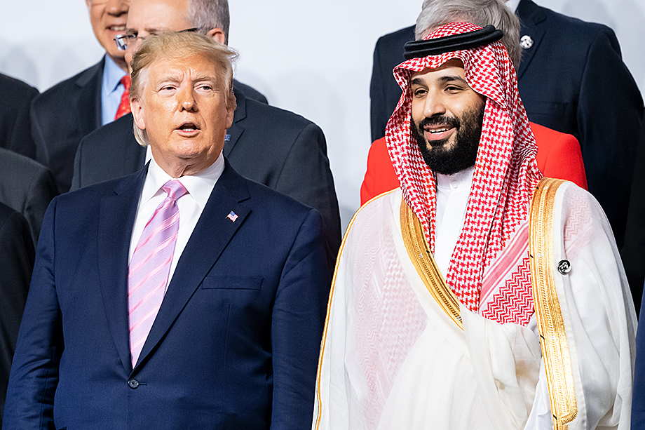 Повторное заседание ОПЕК+ инициировали, по разным данным, Дональд Трамп (на фото слева) или наследный принц Саудовской Аравии Мухаммед бен Салман (на фото справа).
