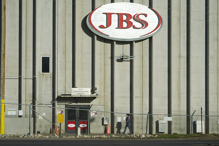 JBS является одним из главных производителей мяса.