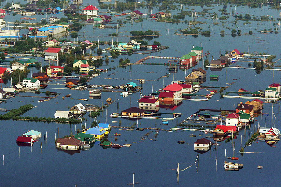 В 2013 году произошло одно из самых крупных наводнений в регионе.