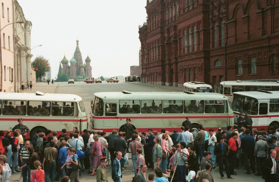19 августа 1991 года. Москва. Августовский путч.