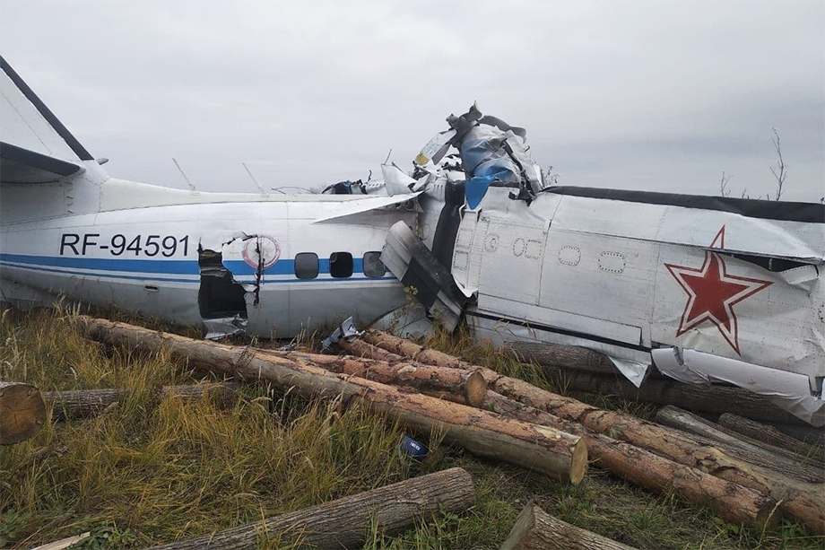 В Татарстане разбился самолёт с местными парашютистами