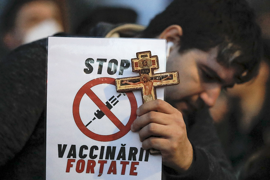 Недоверие румын по отношению к вакцинации в Италии достигает своего максимума.