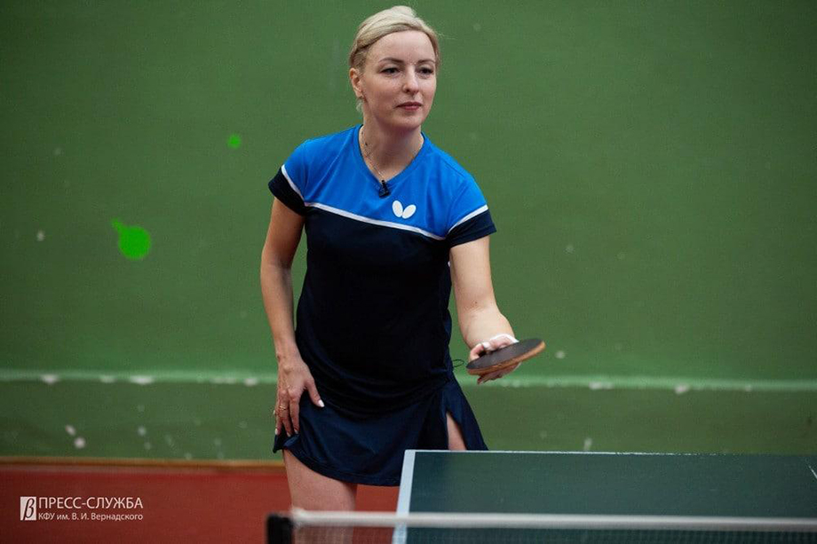 Студентка КФУ заняла первое место на чемпионате России по настольному теннису