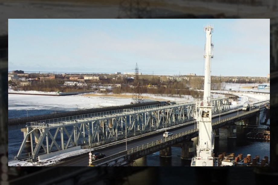 Новый автомобильный мост в Архангельской области должны сдать осенью 2023 года.