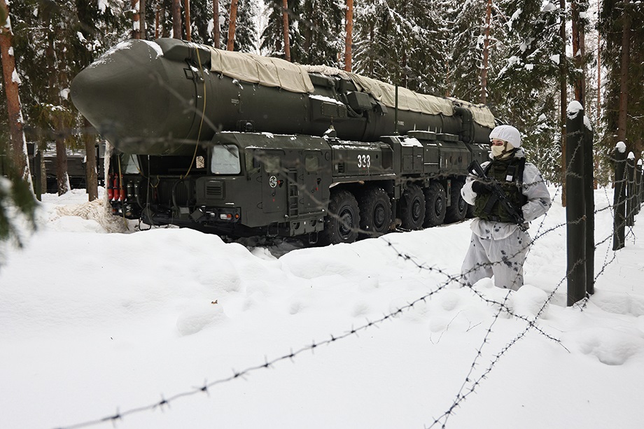 «Ярс» с межконтинентальной баллистической ракетой РС-24 – усовершенствованный вариантом «Тополь-М».
