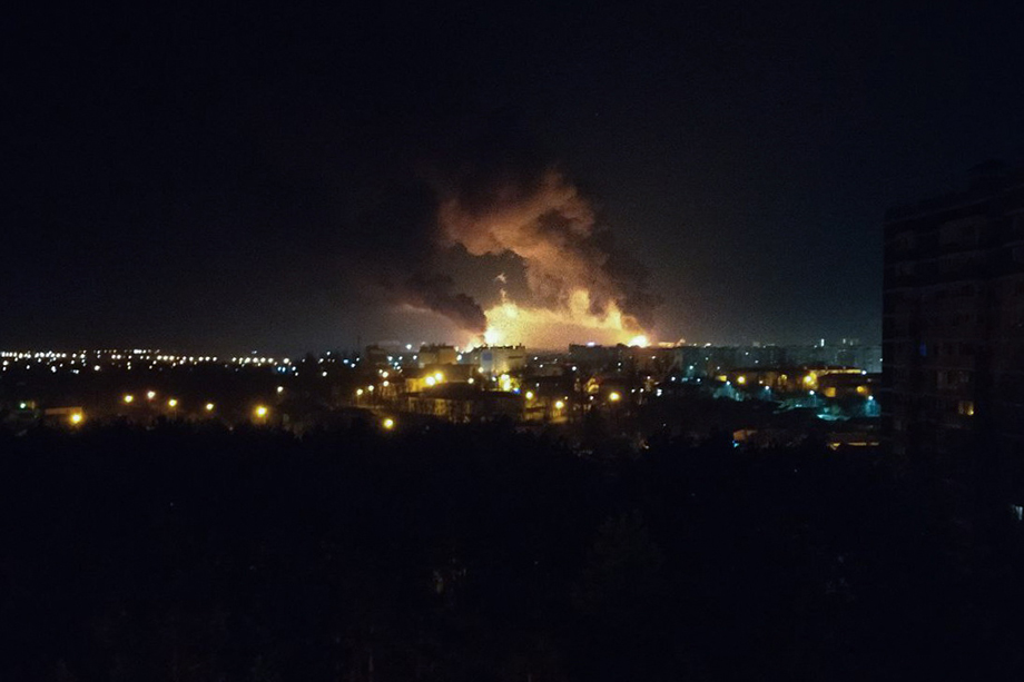 Пожар произошёл на объекте компании «Транснефть Брянск – Дружба».