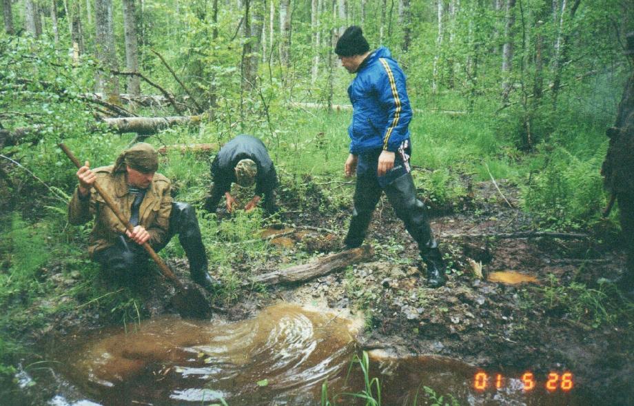 2001 год. Первая поисковая экспедиция Ильдара Бикбаева.