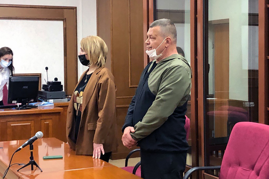 Владимир Кузнецов во время оглашения приговора.