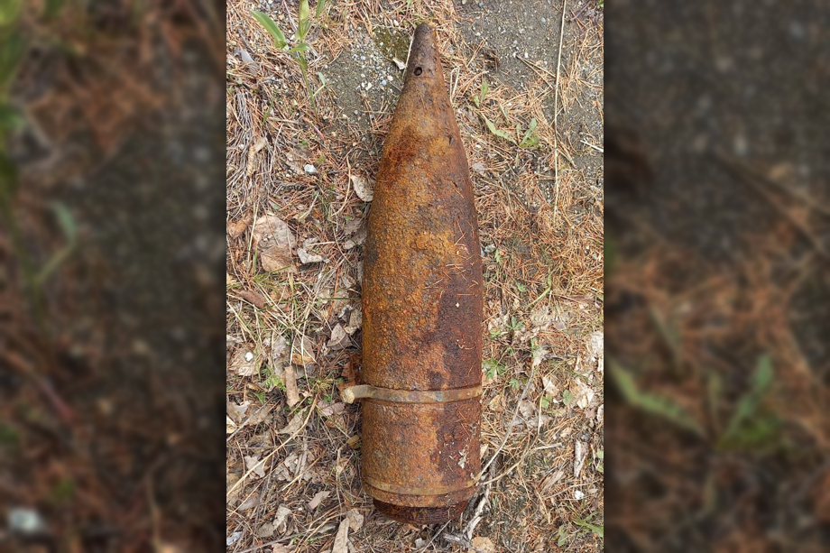 Взрывоопасный предмет обнаружили во время дорожных работ на трассе Пьянково – Верхняя Пышма.