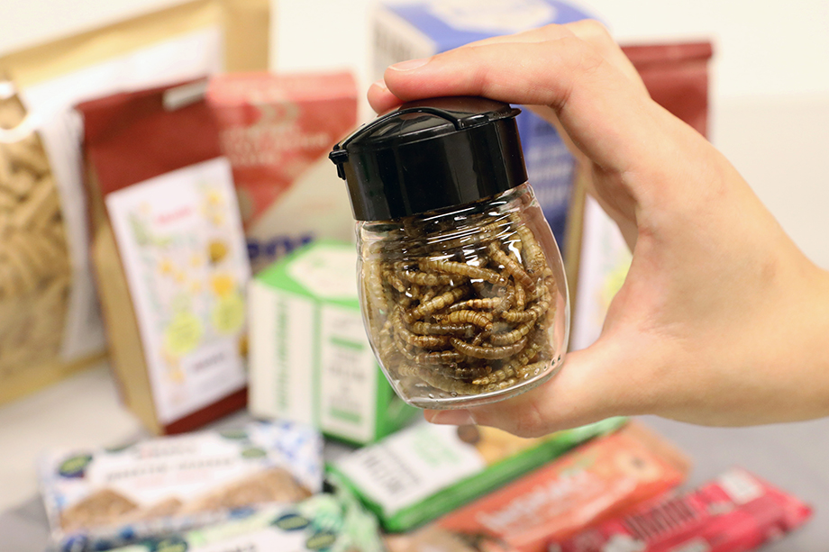 В Швеции идёт продажа продуктов, произведённых с использованием белков насекомых.