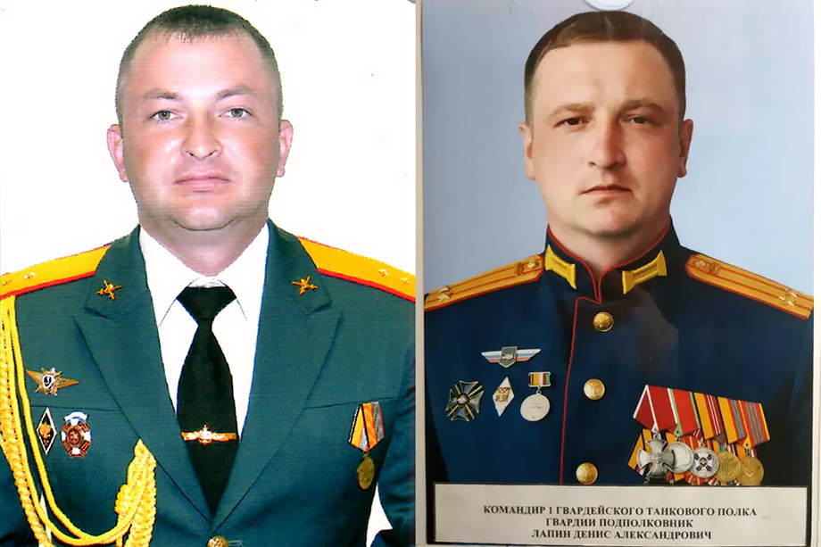 Слева – награждённый фельдшер Александр П. Справа – фото Дениса Лапина, опубликованное в статье BBC.