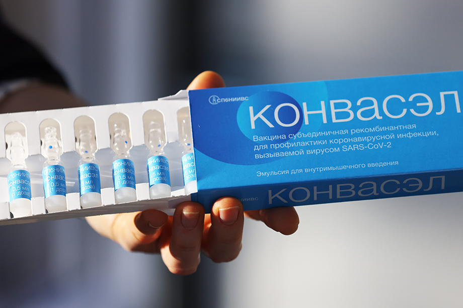 В СПбНИИВС запущено промышленное производство вакцины «Конвасэл», препарат был зарегистрирован Минздравом РФ 18 марта.