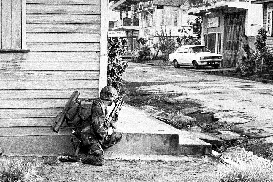 25 октября 1983 года. Американские войска вторглись в Гренаду.