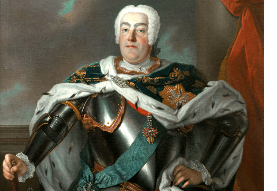 Луи де Сильвестр. Портрет короля Польши Августа III.