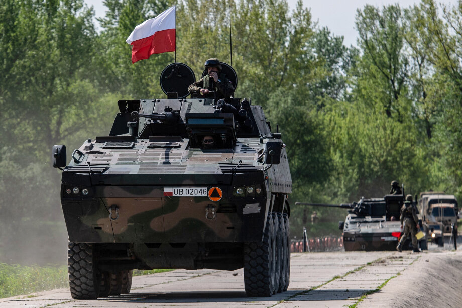 Международные военные учения Defender Europe 2022 в Польше.