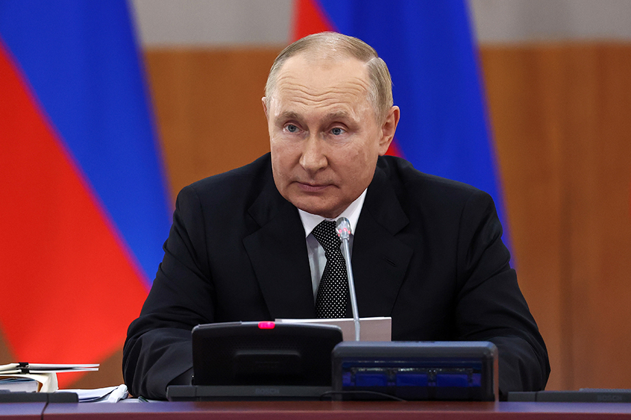 Владимир Путин заседании президиума Госсовета по вопросам развития туризма