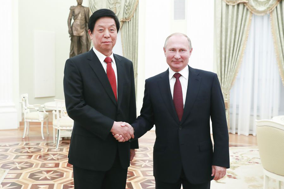 Владимир Путин проведёт встречу с Ли Чжаньшу.