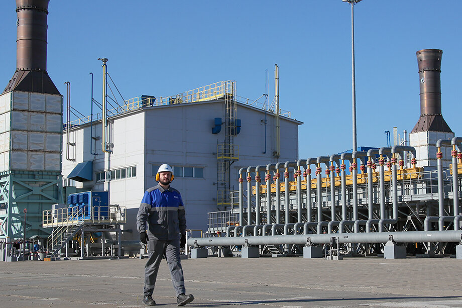 Компрессорная станция «Русская» – одна из самых мощных в мире, расположена в Анапском районе, является начальной точкой поставок газа по «Турецкому потоку».