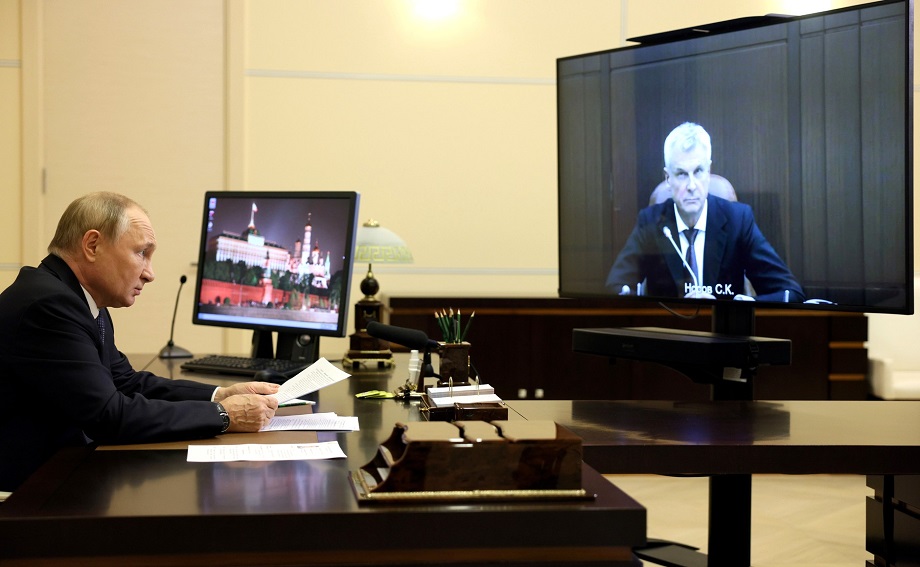 Владимир Путин провёл встречу с губернатором Магаданской области Сергеем Носовым