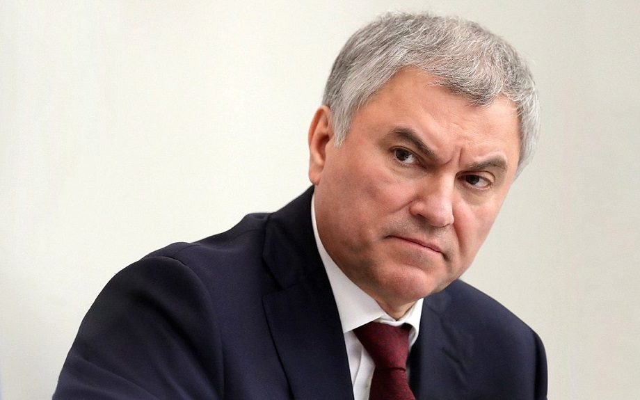 Вячеслав Володин: «Соединённые Штаты сейчас пытаются остановить свое падение, прежде всего за счёт Евросоюза»