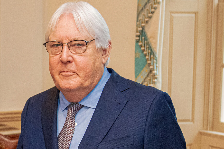Заместитель генерального секретаря ООН по гуманитарным вопросам Мартин Гриффитс