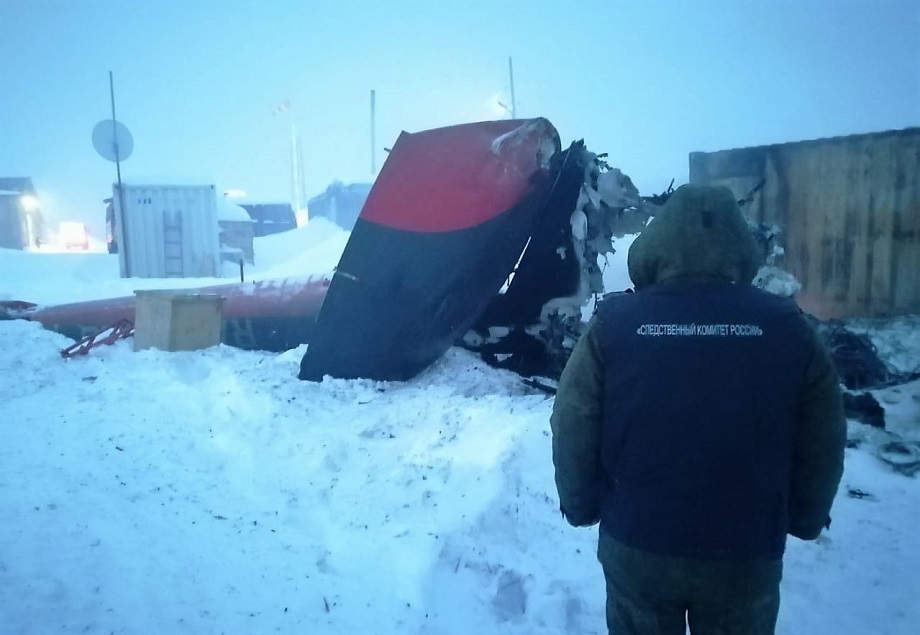 По факту ЧП во время аварийной посадки вертолёта Ми-8 возбуждено уголовное дело
