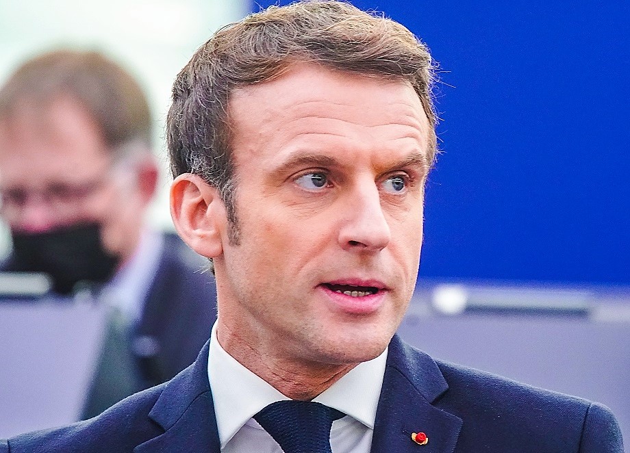 Президент Франции Эммануэль Макрон