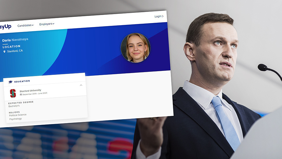 Дочь Алексея Навального* Дарья ищет работу в США
