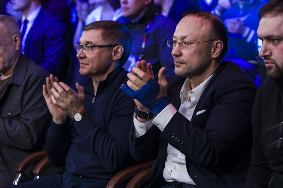 На турнире присутствовали глава РМК Игорь Алтушкин и полномочный представитель президента РФ в УрФО Владимир Якушев.