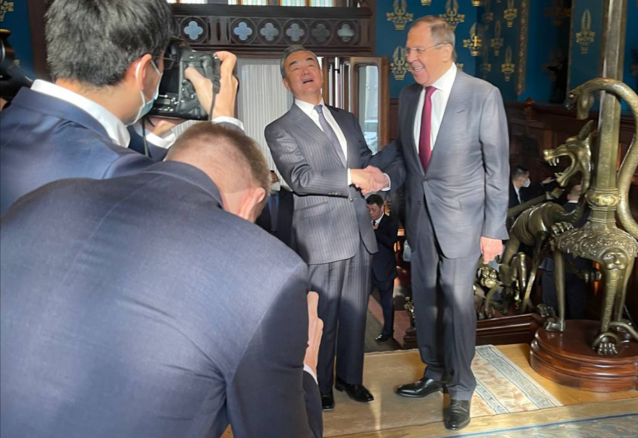 Встреча Сергея Лаврова и Ван И