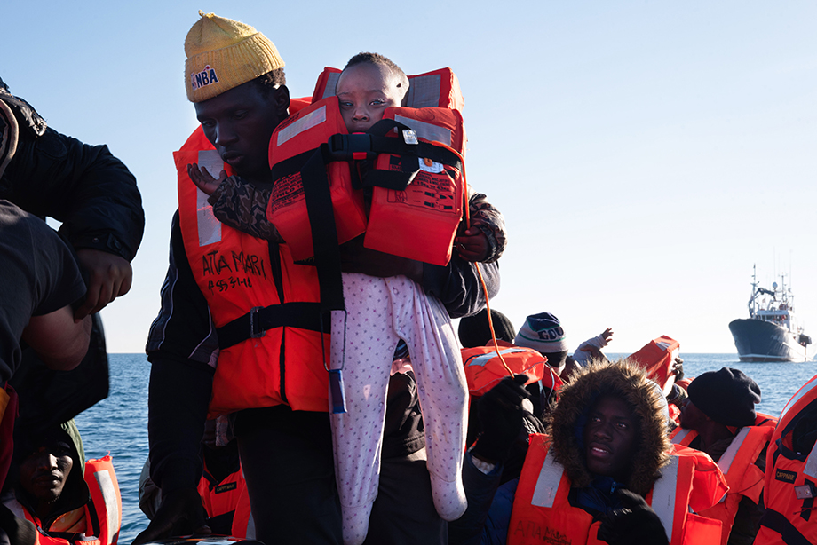 С начала года на берегах Италии высадилось более 14 тысяч мигрантов.