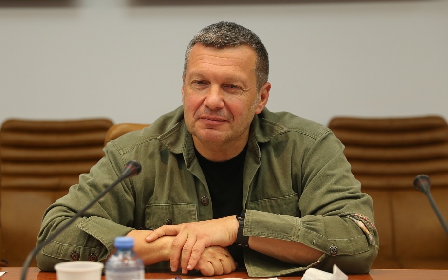 Телеведущий Владимир Соловьёв