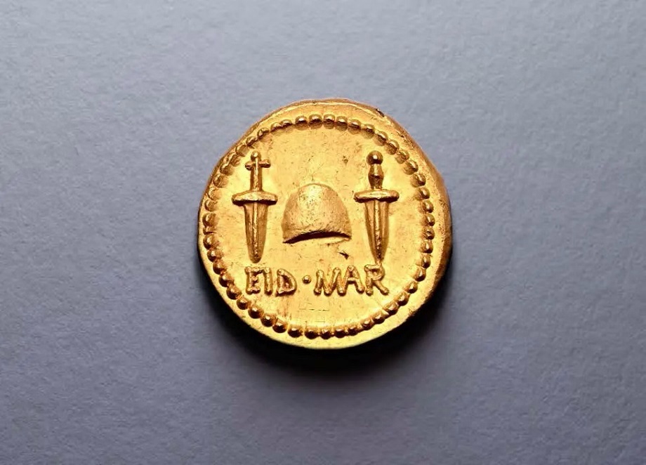 Золотая монета «Ид Мар»