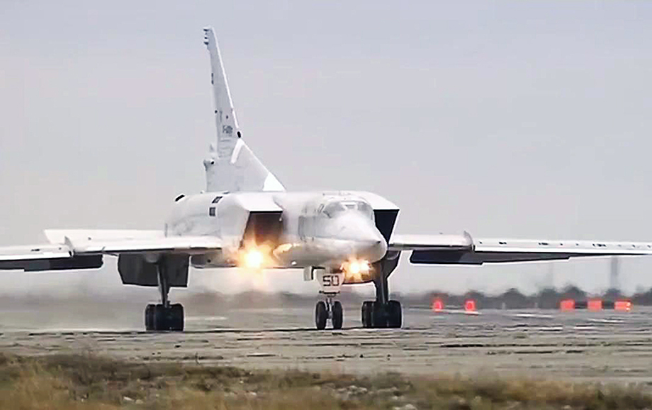 Дальний бомбардировщик Ту-22М3.