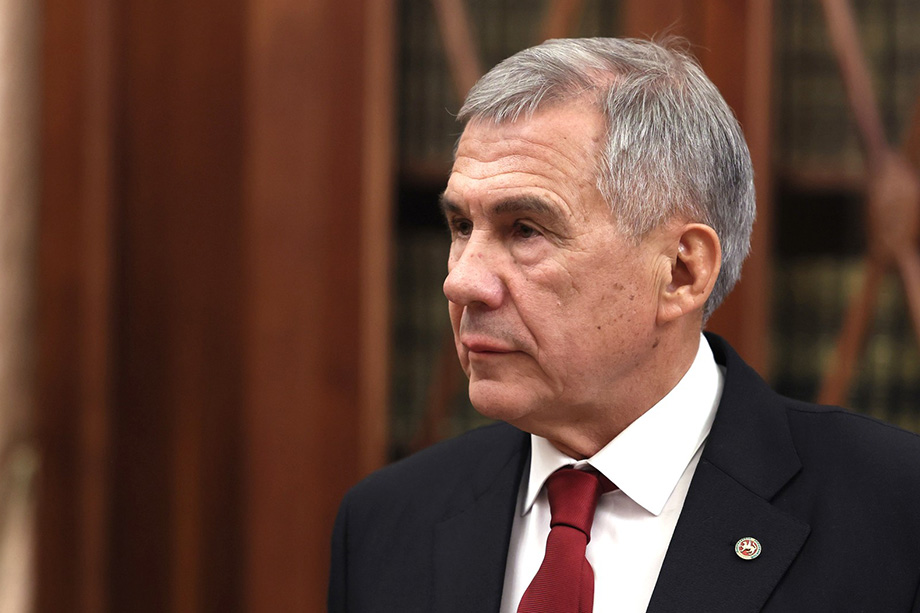 Глава Татарстана Рустам Минниханов.