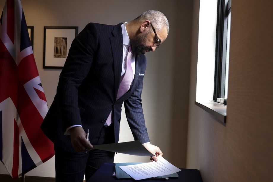 Министр иностранных дел Великобритании Джеймс Клеверли