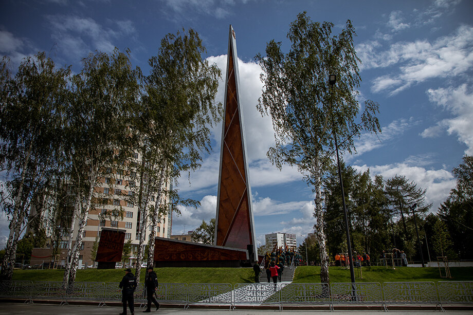 Стела стала самой высокой в России.