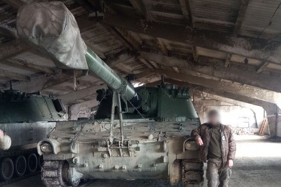 23 марта 2023 года. Итальянские самоходные артиллерийские устройства M109L на территории Украины.