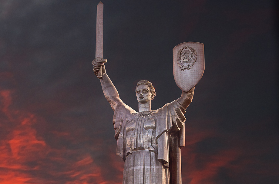 Замена герба СССР на монументе «Родина-мать» в Киеве обойдётся в 28 миллионов гривен.