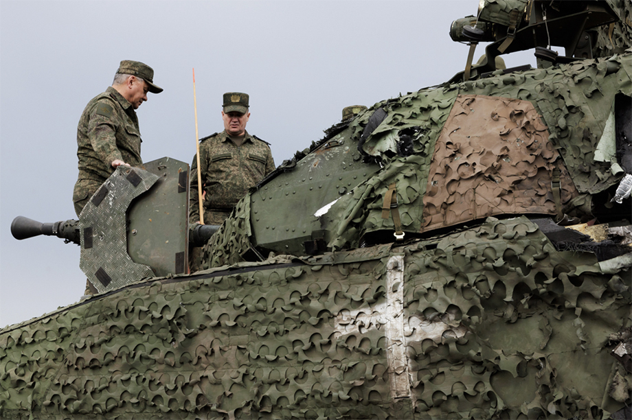 Захваченная шведская БМП CV-90