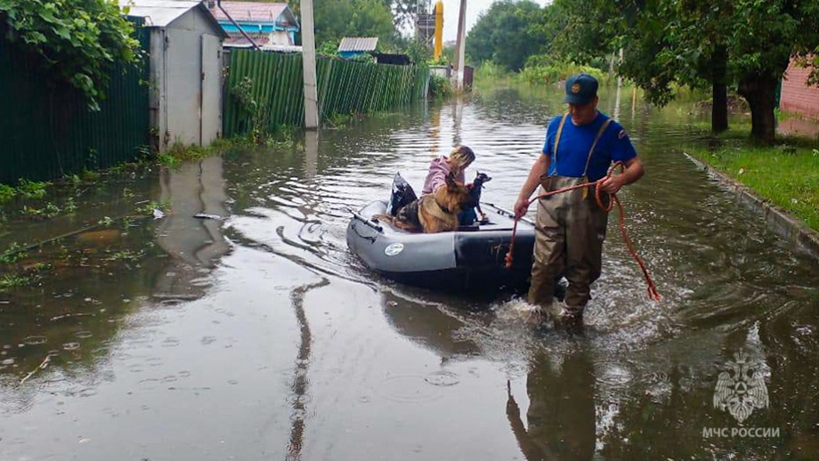 Наводнение в Приморье