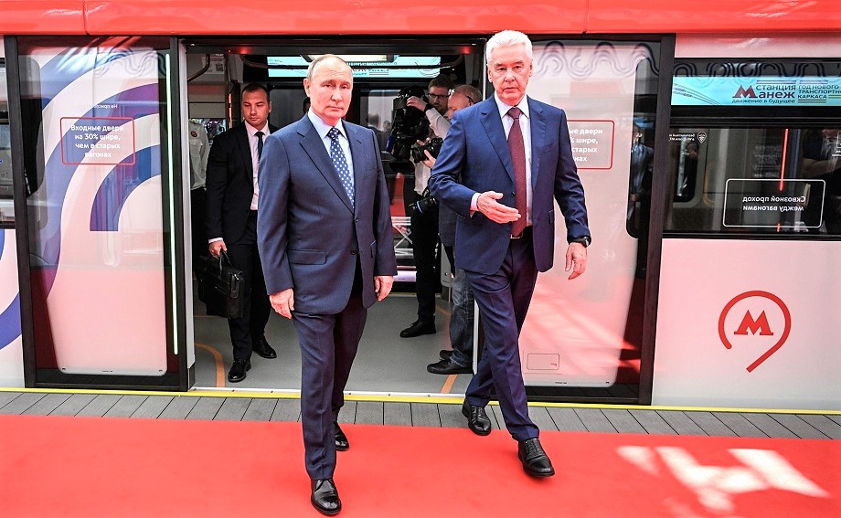 Путин и Собянин открыли в Москве пассажирское движение по МЦД-3.
