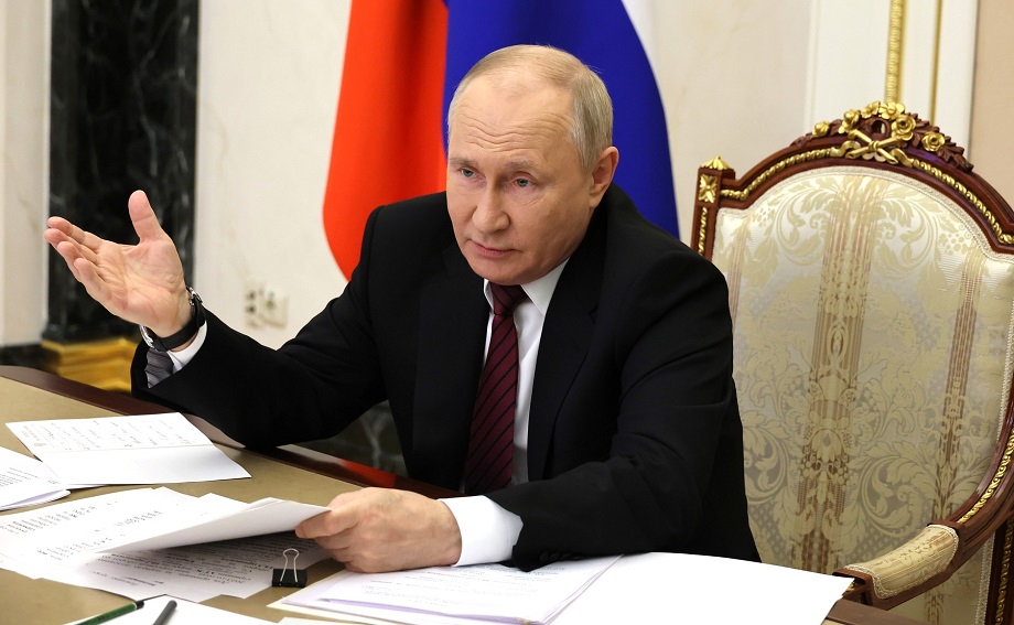 Президент Российской Федерации Владимир Путин выступил с видеообращением к гостям и участникам Делового форума БРИКС.