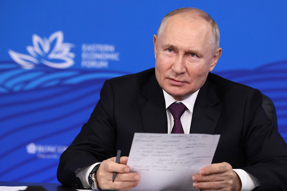 Президент России Владимир Путин
