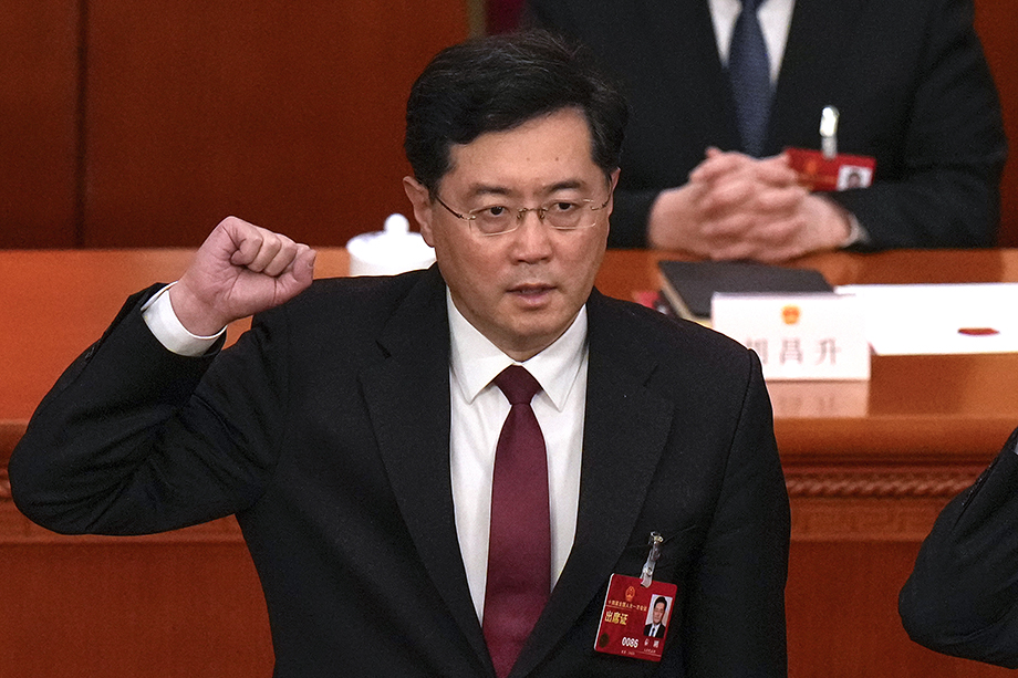 Цинь Ган был освобождён от занимаемой должности 25 июля 2023 года.