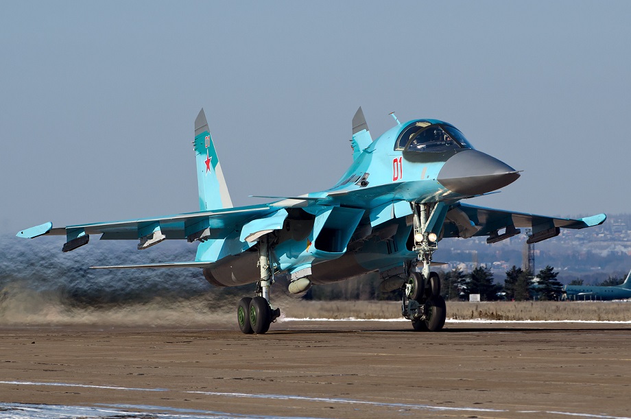 Истребитель Су-34