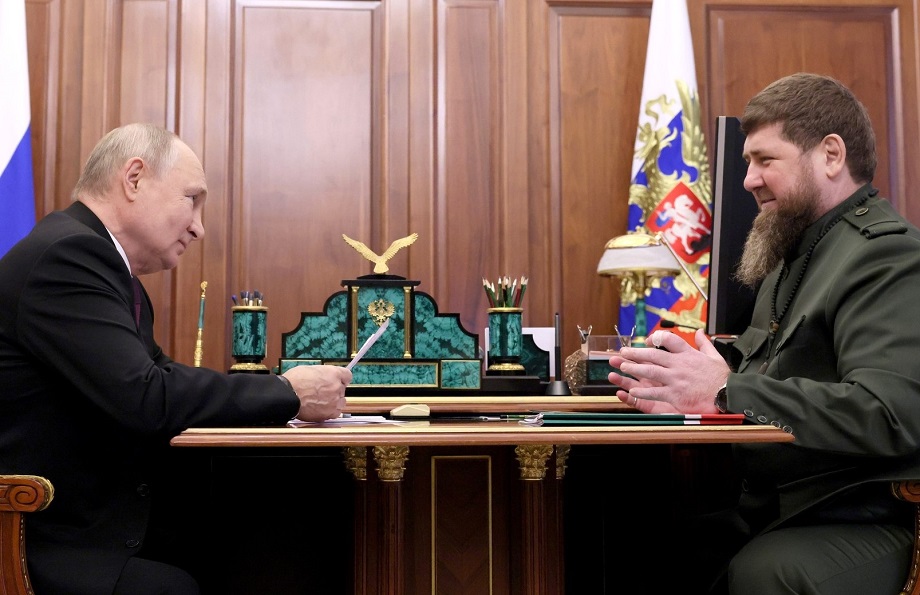 Владимир Путин провел рабочую встречу с Рамзаном Кадыровым.